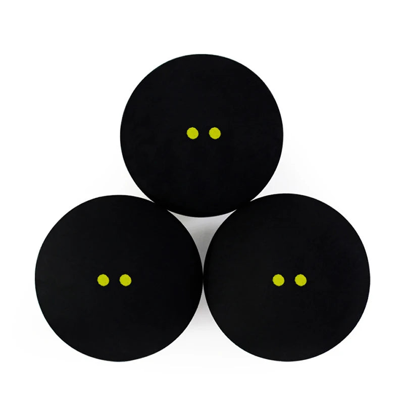 ダブルイエローポイント スカッシュボール｜スピード練習用｜1〜2個セット